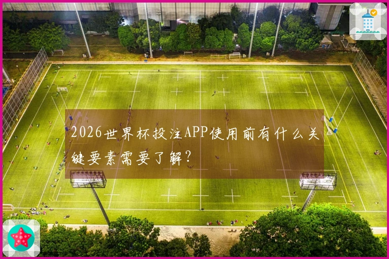 2026世界杯投注APP使用前有什么关键要素需要了解？
