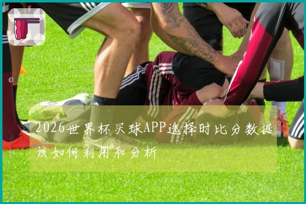 2026世界杯买球APP选择时比分数据该如何利用和分析